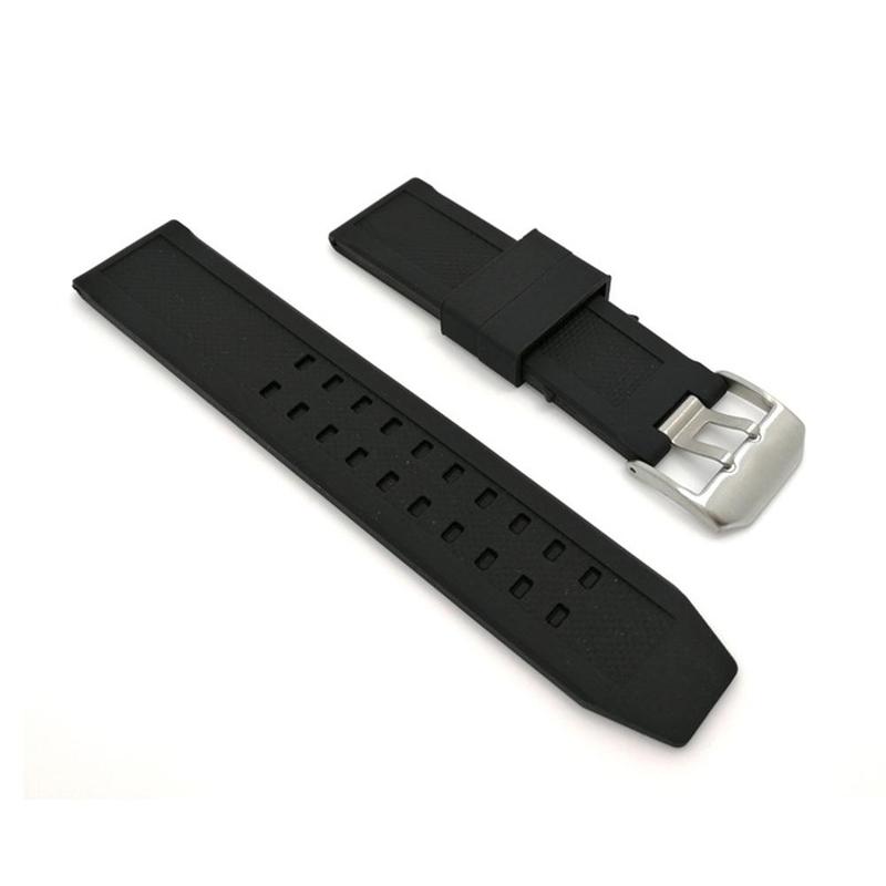 23mm Soft Silicone Rubber Watch Strap Military Diving Sports Watch Band Bracelet For Luminox Strap Accessories Mens